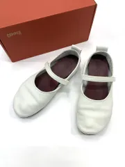 CAMPER　 カンペール　K21365-004　RIGHT　NINA　ライトニナ　フラットシューズ　レザーワンストラップシューズ　サイズ37　ホワイト　箱付のサムネイル