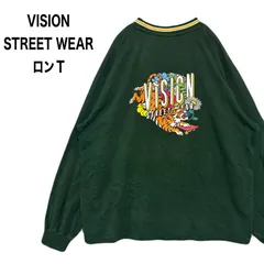 VISION STREET WEAR ヴィジョンストリートウェア ロンT スケーター　ストリート Lのサムネイル