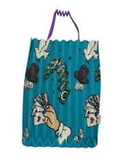イッセイミヤケ MAGIC TRUNK PLEATS BAG MI61AG591 トートバッグ ブルー プリーツ ITFG2QH2EYLC
