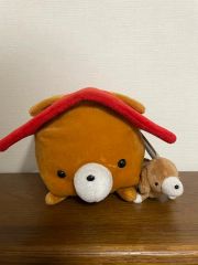 小屋犬 サンエックス ぬいぐるみ 美品 犬 イヌ - メルカリ