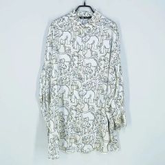 STUDIO PICONE ROMA ピッコーネ 長袖 ブラウス【40】総柄 - メルカリ