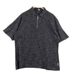 RAIKA OXYOXY チェック カラーTシャツ L コットン 100%