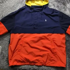 XL (実質 2XL-3XL) ポロ ラルフローレン カラーブロック アノラック #213