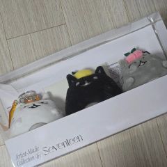 SEVENTEEN ジュン セブチ アーティストメイド ぬいぐるみ 猫 セット