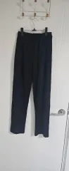 ZARA ブラック プリーツ ズボン S