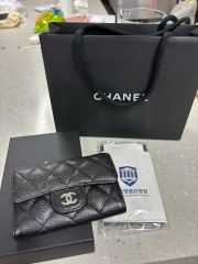 極美品 CHANEL ブラック マトラッセ アームコインケース - メルカリ