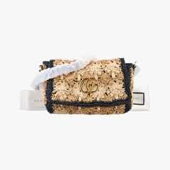 グッチGucciディオニュソスディオニュソス ホワイト レザー 476432 ディオニュソス〕ミディアム ショルダーバッグ ・ホワイト レザー