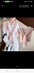 ショルダーショールニット ピンク 新品