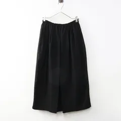 美品 2025SS エンフォルド ENFOLD CIRCLE COCOON SKIRT サークルコクーン スカート 38｜ブラック ボトムス ロング 【2400014933246】