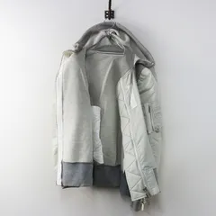サカイ sacai Nylon Twill × Sponge Blouson ドッキングブルゾン 2｜グレー 羽織り アウター ジャケット フード【2400014914412】のサムネイル