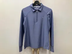 2 NIKE ゴルフ 長袖 カラーTシャツ L(90)のサムネイル