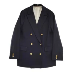 ミラオーウェン　テーラードジャケット　ネイビー 中古・古着通販】Mila Owen (ミラオーウェン) ダブルジャケット