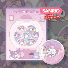 クロミ カプセルフレークステッカー フレークシール シール カプセル デザイン SANRIO サンリオ