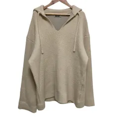 美品 NKNIT ンニット セーラーカラー ニット セーター NKNIT22AW-027 ベージュ レディース 古着 中古 USEDのサムネイル