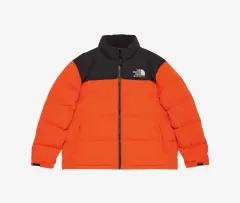 XL グッチ x THE NORTH FACE ザノースフェイス ダウン ジャケット ブラック オレンジのサムネイル