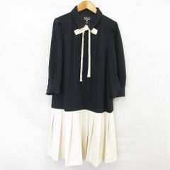 Apuweiser-riche クレイサスコラボ ボウタイプリーツミニワンピース