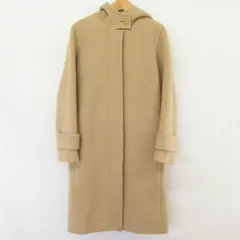 美品 LACOSTE ラコステ ミニマルデザインフードコート サイズ34 ベージュ レディース 古着 中古 USEDのサムネイル