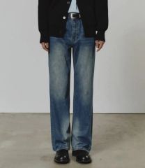 shiun STRAIGHT SLUB DENIM PANTS デニムパンツ - メルカリ