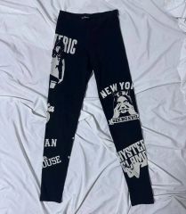 新品未使用】ヒステリックグラマー 総柄プリントレギンスパンツ