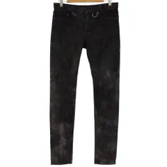 美品 DIET BUTCHER SLIM SKIN ダイエットブッチャースリムスキン スリムスキン デニムパンツ ジーンズ  2 ブラック メンズ 古着 中古 USEDのサムネイル