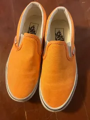 VANS ヴァンズ オレンジ スリッポン 230