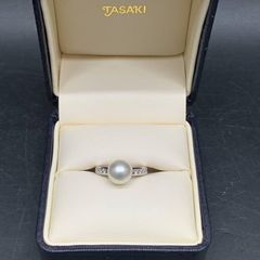 タサキTASAKI K14ベビーパールリング - メルカリ