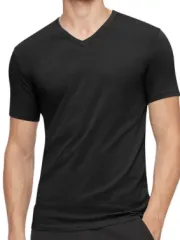 Calvin Klein カルバン・クライン Classic Classic Vネック Vネック Tシャツ Tシャツ 3パック 3パック ブラック ブラック M サイズ サイズ 販売