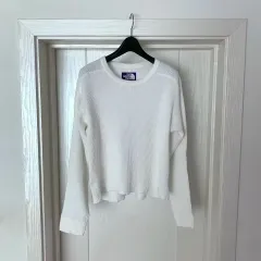 nanamica レディース THE NORTH FACE パープルラベル ワッフル ロング Tシャツ Mサイズ