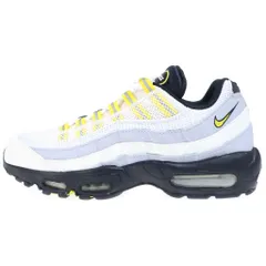 NIKE (ナイキ) AIR MAX 95 ESSENTIAL エアマックス95 エッセンシャル ローカットスニーカー ホワイト/イエロー US10/28cm DQ3982-100