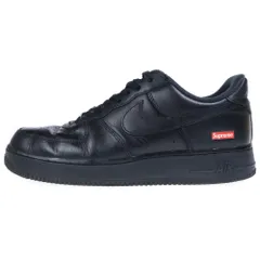 NIKE (ナイキ) ×SUPREME AIR FORCE 1 LOW シュプリーム エアフォース 1 ローカットスニーカー ブラック US10/28cm CU9225-001