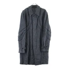 COMME des GARCONS HOMME PLUS (コムデギャルソンオムプリュス) 03AW 縮絨 切り替え バイアス コート グレー XK-C002 AD2003のサムネイル