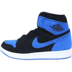 NIKE (ナイキ) AIR JORDAN 1 RETRO HIGH OG ROYAL REIMAGINED DZ5485-042 エアジョーダン1スエードロイヤル ハイカットスニーカー ブルー/ブラック US9.5/27.5cm