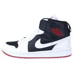 NIKE (ナイキ) WMNS AIR JORDAN 1 MID SE UTILITY DD9338-016 エアジョーダン1 ユーティリティー ミッドカットスニーカー ブラック/ホワイト US W10.5/27.5cm