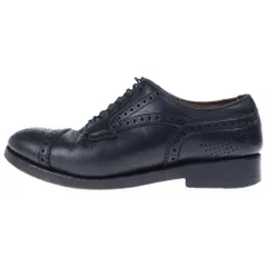 foot the coacher (フットザコーチャー) ストレートチップ ドレスシューズ ローファー ブラックのサムネイル