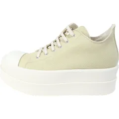 DRKSHDW (ダークシャドウ) DOUBLE BUMPER LOW SNEAKS ダブルバンパー キャンバスローカットスニーカー ベージュ DU01E3832-DOのサムネイル