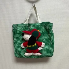 ヴィンテージ SNOOPY ぬいぐるみ バッグ トートバッグ