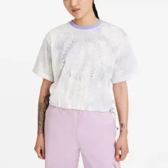 レディース NIKE NSW アイコン クラッシュ メッシュ AOP 半袖 Tシャツ