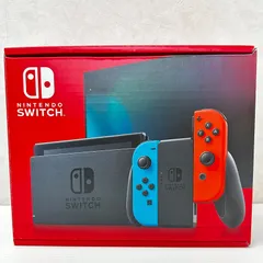 Nintendo Switch Joy-Con(L) ネオンブルー/(R) ネオンレッド バッテリー強化型 中古品 smghsw095935