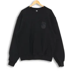 メンズ STUSSY 8 BALL CREW ステューシー スウェット 黒 XL