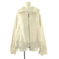 サカイ sacai 20-04862 Sponge Sweat Hoodie フーディージャケット ジップパーカー スウェット 2 オフホワイト /ES ■OSのサムネイル