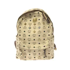 MCM エムシーエム リュック/ヴィセトス　ロゴグラム  レザー    ベージュ ユニセックス / 240001181979のサムネイル