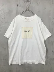 chambre de charme シャンブルドゥシャーム Malle マル フロントロゴ クルーネック 半袖 Tシャツ sizeF/白 ■◆ レディースのサムネイル