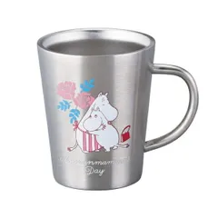 【割引クーポン】ムーミン母の日2026 ステンレス2重マグ ハグ MM18003-856 山加商店 360ml ムーミン 北欧 フィンランド ステンレスマグ マグ  ムーミン谷 MOOMIN 食器 母の日 贈り物 ムーミンママ リトルミイ 保冷 保温