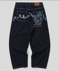 グラニフ 僕のヒーローアカデミア コラボ 爆豪己 デニムハーフパンツ L