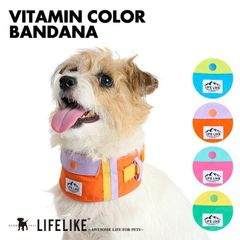 ビタミンカラーバンダナ ライフライク 新品 未使用 美品 保冷剤付き