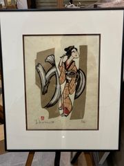 山岡康子 銅版画 JAZZ ジャズ サックス - メルカリ