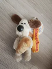 ウォレスとグルミット ぬいぐるみキーホルダー パン 犬 キーホルダー