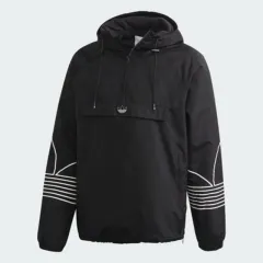 アディダス アノラック オリジナルス アウトライン プルオーバー ジャケット メンズ