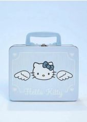 Hello Kitty 鍵付き手提げ金庫 水色 - メルカリ