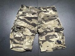 TFW49 ハーフパンツ 短パン カモフラ カモ柄 迷彩 S〜M相当 カーキ 3